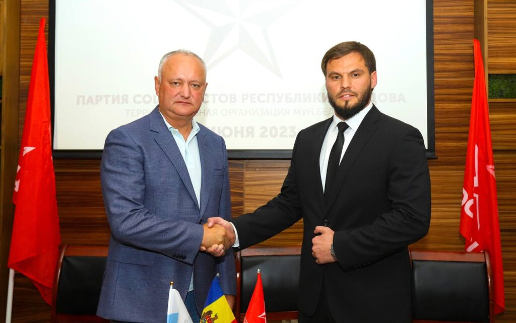 Maxim-Morosan-cu-Igor-Dodon-1024x641 Группа Гриши Болгара в Бельцах или как бывший генпрокурор оказался на содержании у криминального авторитета. Видео
